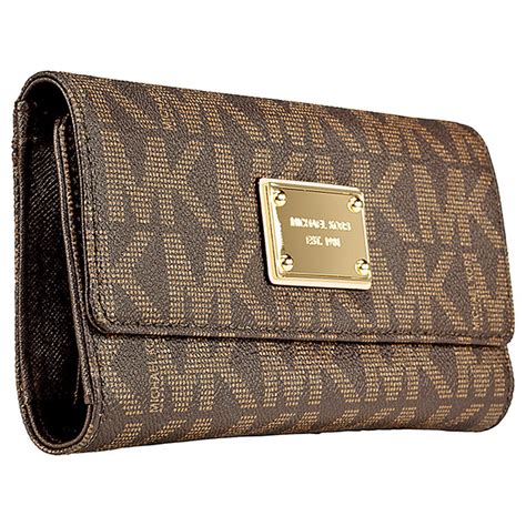 michael kors signature plane and palm tree wallet|Michael kors jet set wallet + FREE SHIPPING .